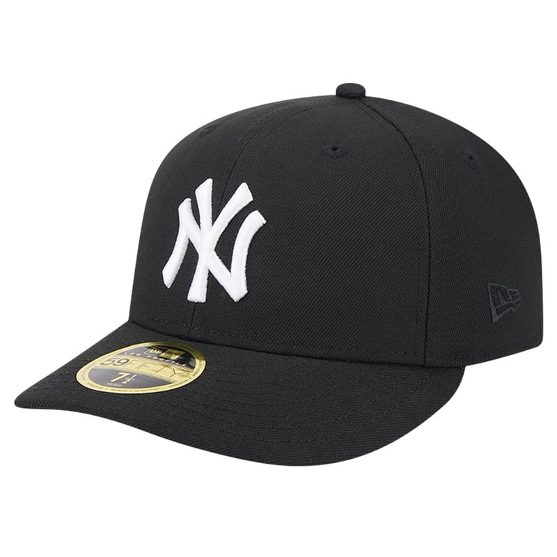 Men's New Era Black New York Yankees Low Profile 59FIFTY Fitted Hat | Fanatics