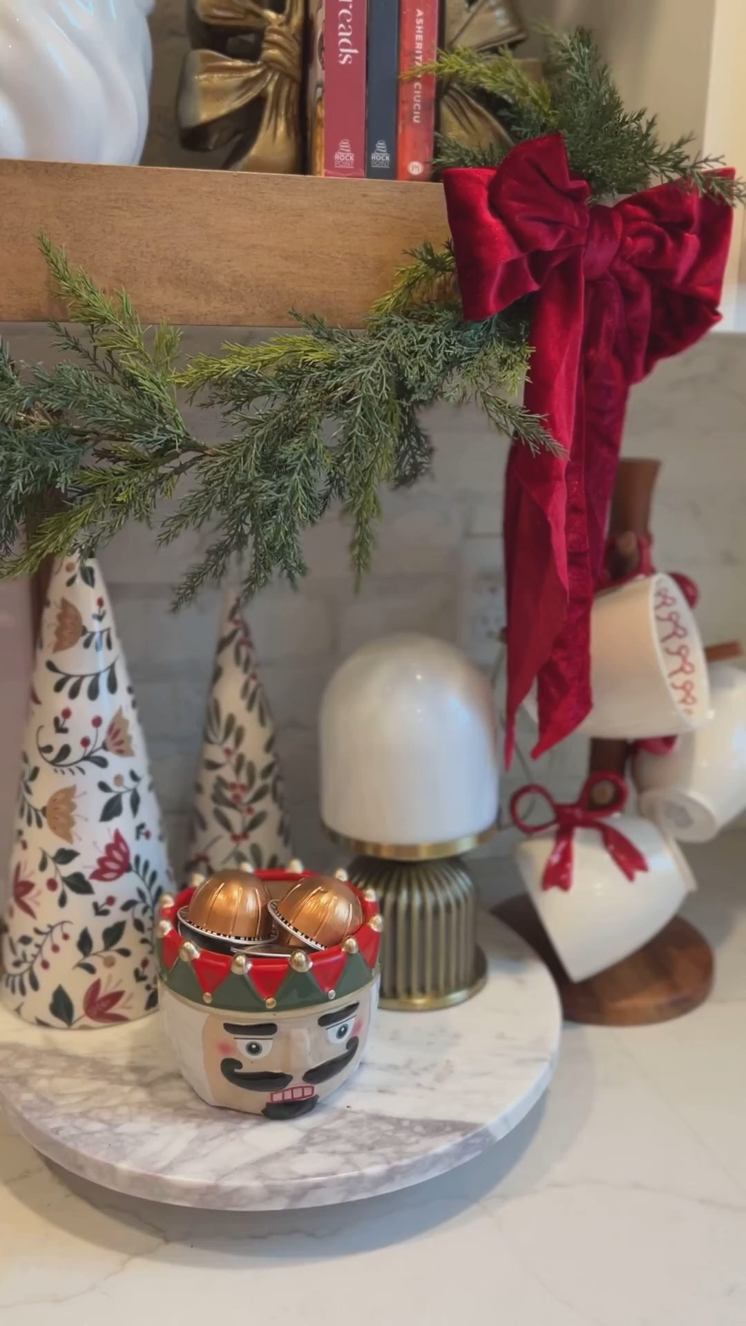 Kitchen coffee bar decor! 

Christmas kitchen decor 
Christmas coffee bar 

#LTKHoliday #LTKHome #LTKSeasonal