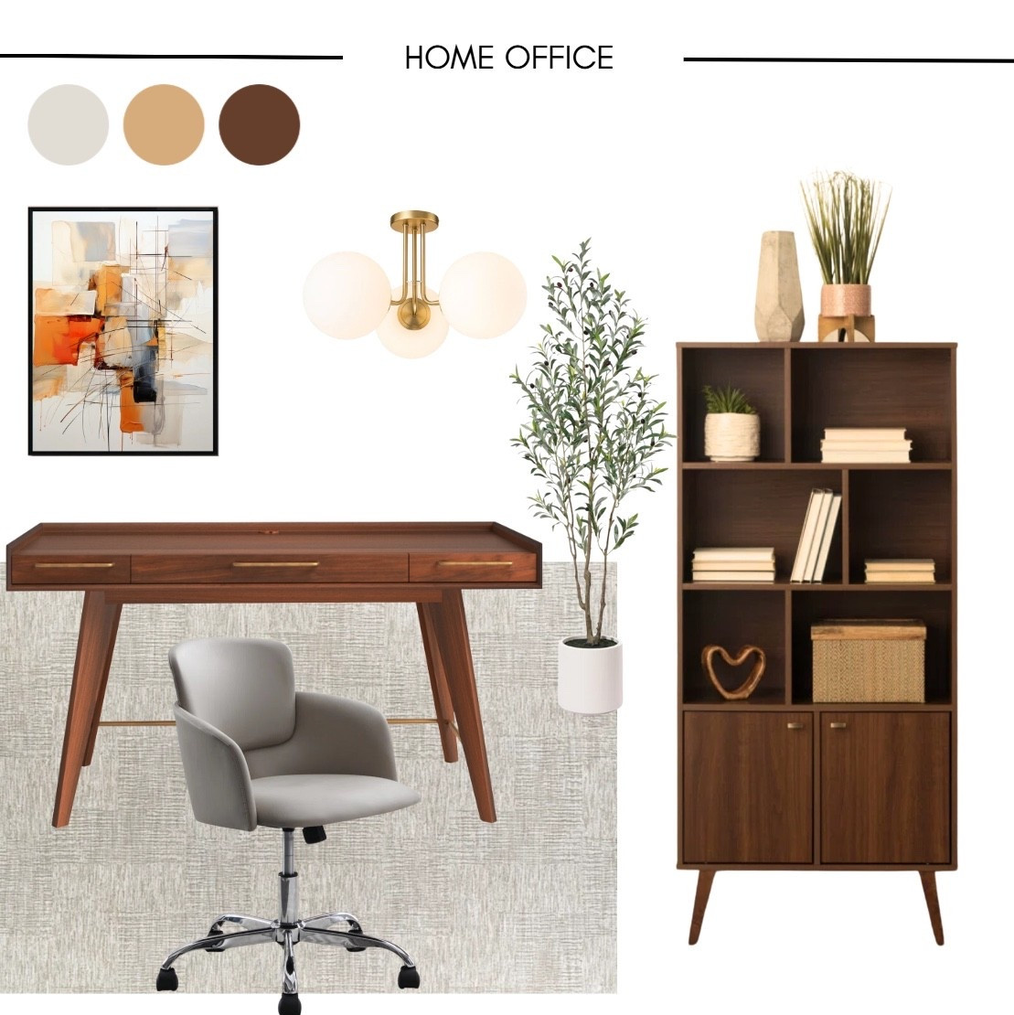Wayfair inspired home office! 💗  #interiordesign #homedesign #homeinspo #homeoffice 

#LTKHome