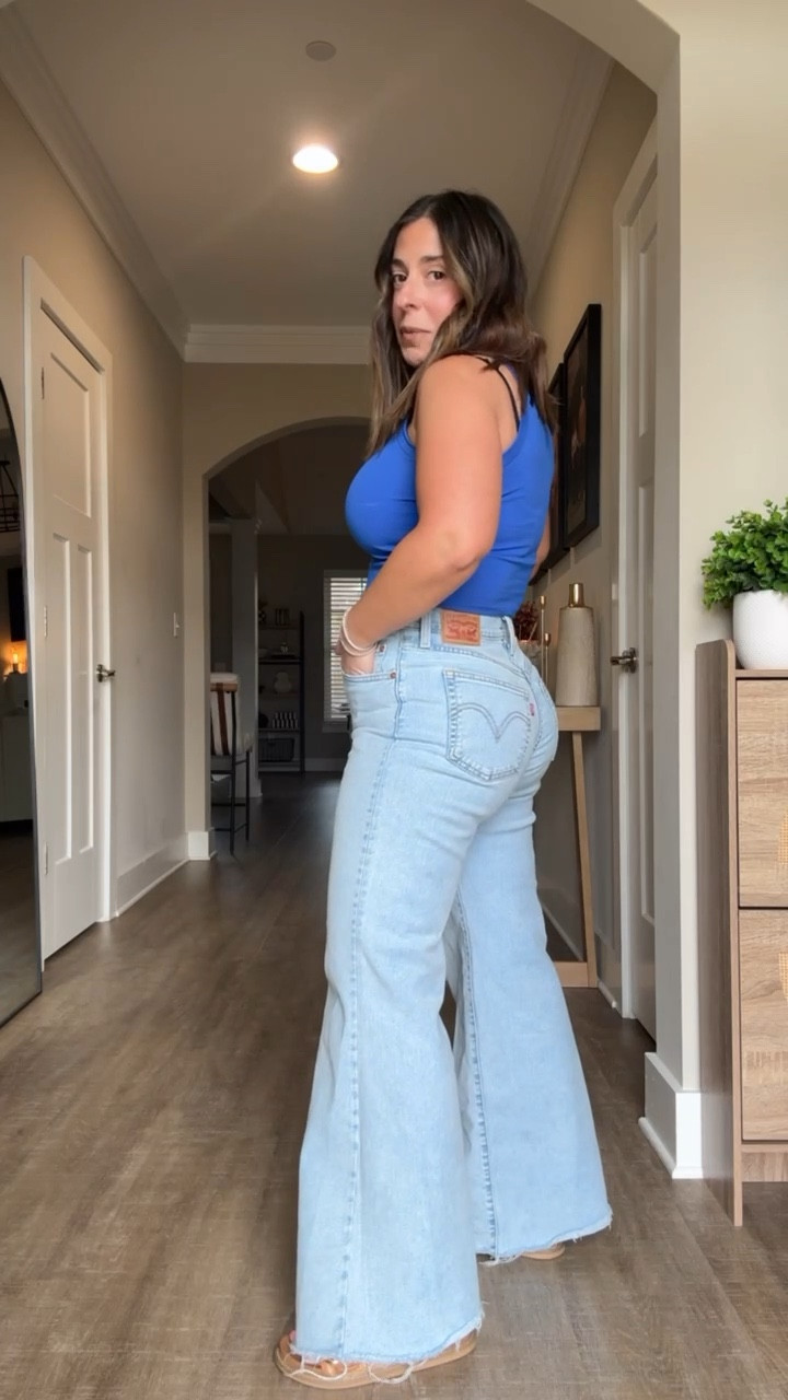 I am still not over how good I feel in these Amazon Levi’s. I swear, I love every single color I have (the corduroy are just as good as the denim ones) and I reach for these 9 out of 10 times when I’m getting jeans. They are so flattering and the length is perfect when I cut a little off at the bottom! I’m still on the hunt for the absolute best jeans, but these are a top contender. 

Date night jeans, booty hugging jeans

#LTKFindsUnder100 #LTKMidsize #LTKPetite