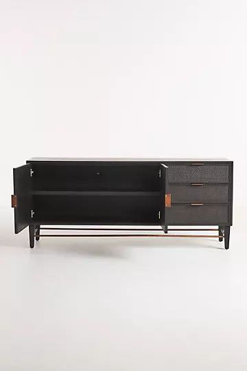 Wallace Cane and Oak Sideboard | Anthropologie (US)