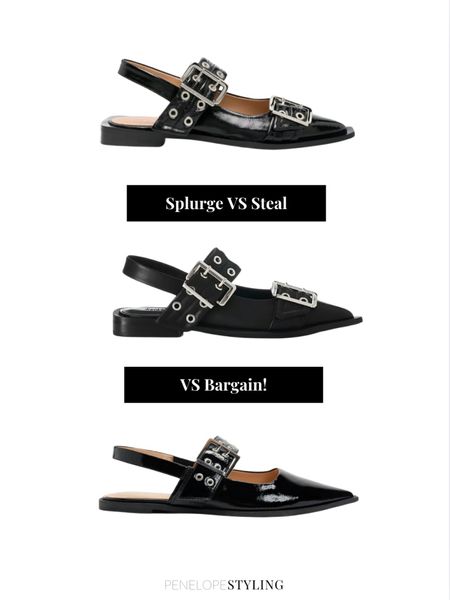 BUCKLE ♠️  sling backs! Pick your pair! These black shoes is hottttt right now - and I have three options to shop the look! 

#shoes #blackshoes #blackslingback #slingback #shoesilove #shoesontrend #trendingnow #shoetrends #shopthelook #splurgeVSsteal #luxeforless #penelope_styling

#LTKshoes #LTKautumn