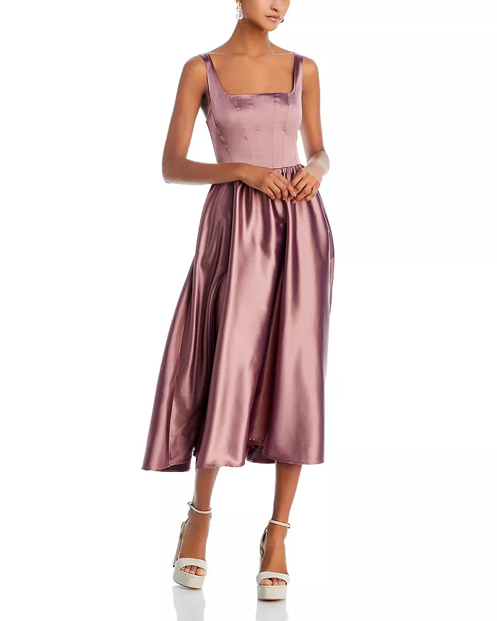 Corset Midi Dress | Bloomingdale's (US)