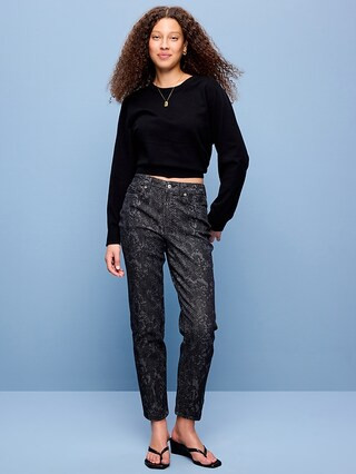 High-Waisted OG Straight Ankle Jeans | Old Navy (US)