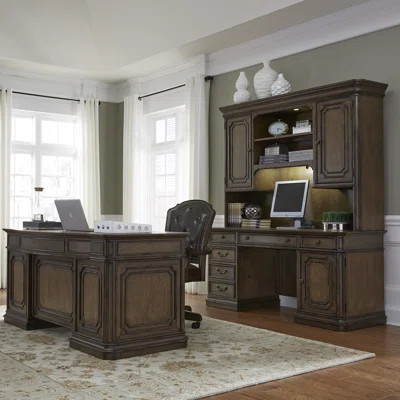 Jooseppi 5 Piece Jr Executive Office Desk Set | Wayfair North America