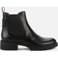Coach Women's Lyden Leather Chelsea Boots - Black - UK 6 | Coggles (Global)