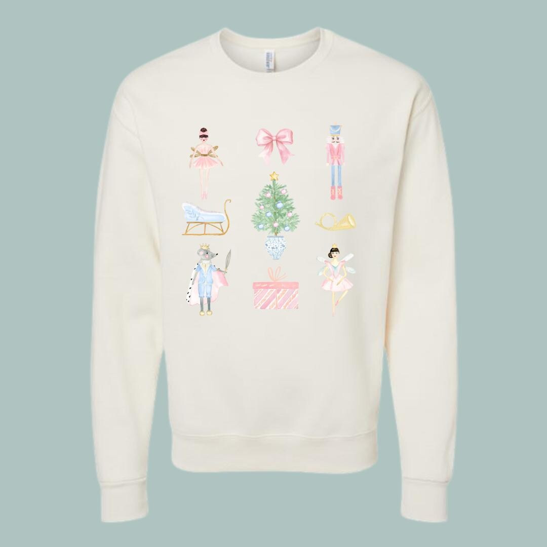 Nutcracker Sweatshirt, Christmas Nutcracker Shirt, Christmas Sweatshirt, Nutcracker Ballet Shirt,... | Etsy (US)