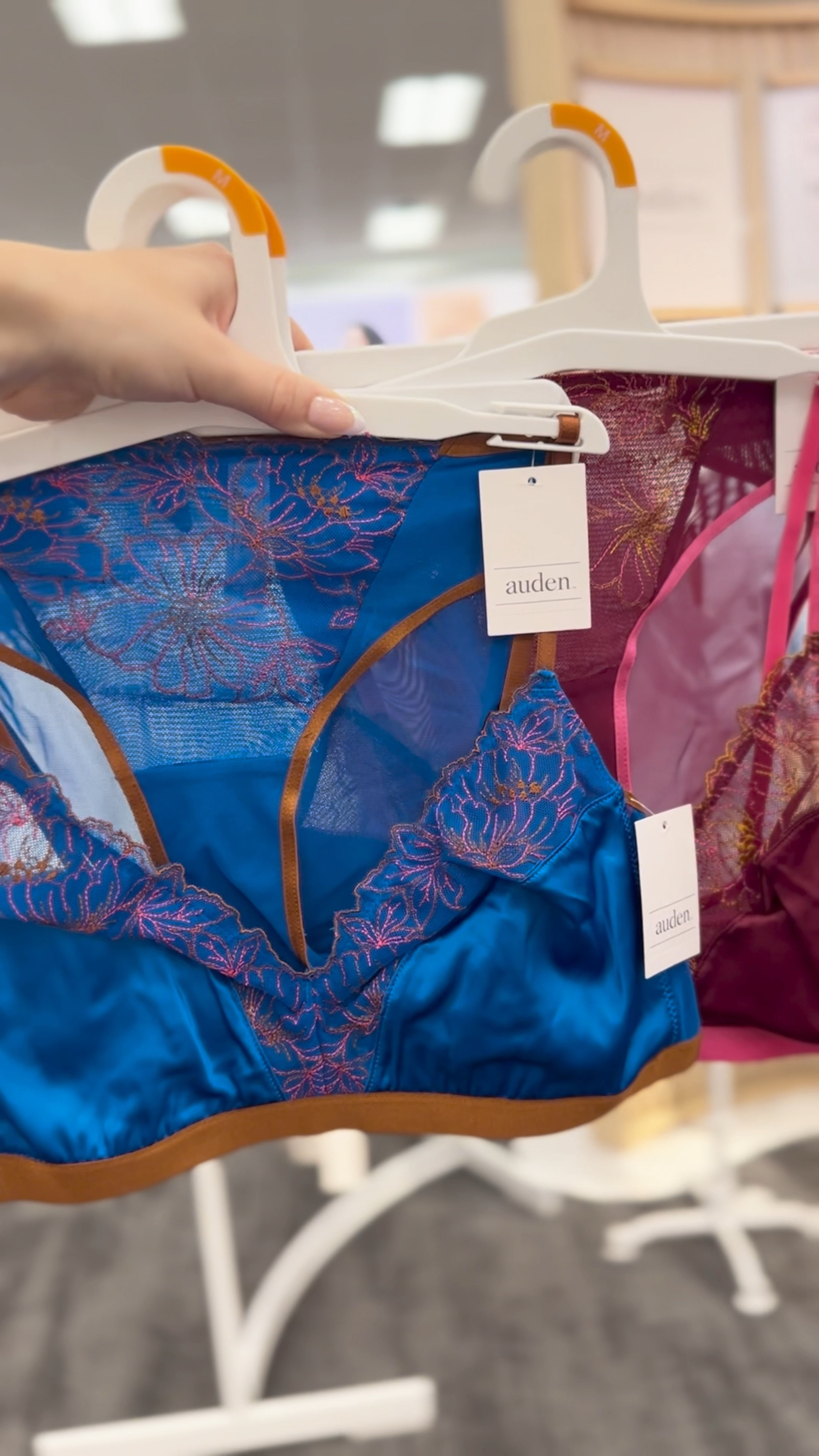 Auden Purple Ribbed Bikini Underwear Women's Size Medium NEW