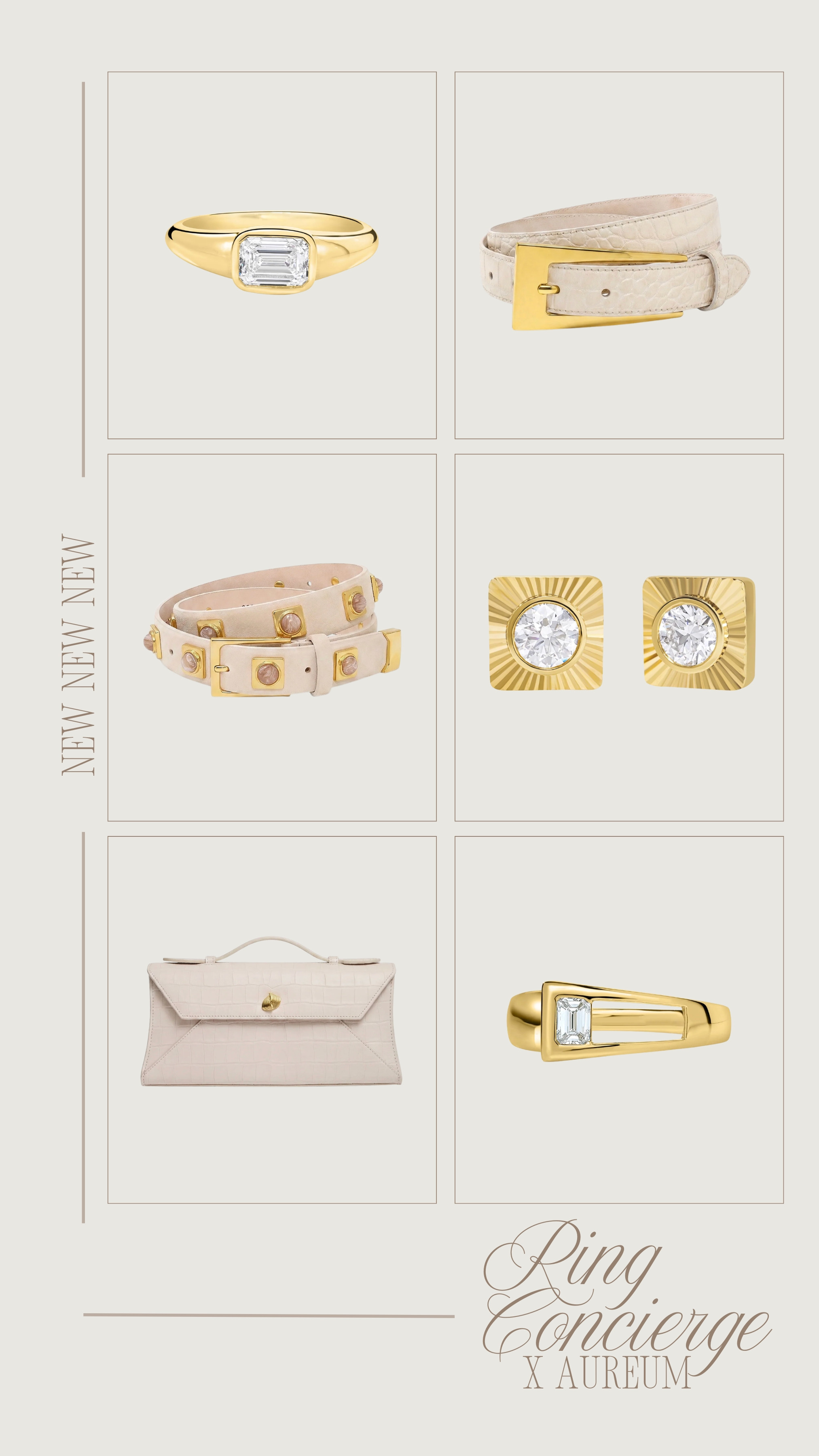 The new collection from Ring Concierge x Aureum is SO gorgeous!

 

 