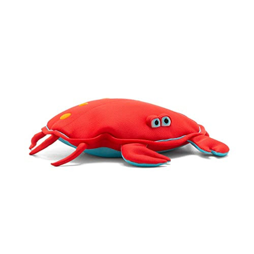 Big Joe Pool Petz Small Crab No Inflation Needed Animal Floating Pool Toy, Crab Shape Mesh, Quick Draining Fabric, Need Dims | Amazon (US)