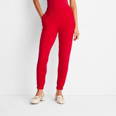 Women's Leisure Studio Mid-Rise Essential Joggers - Universal Thread™ | Target