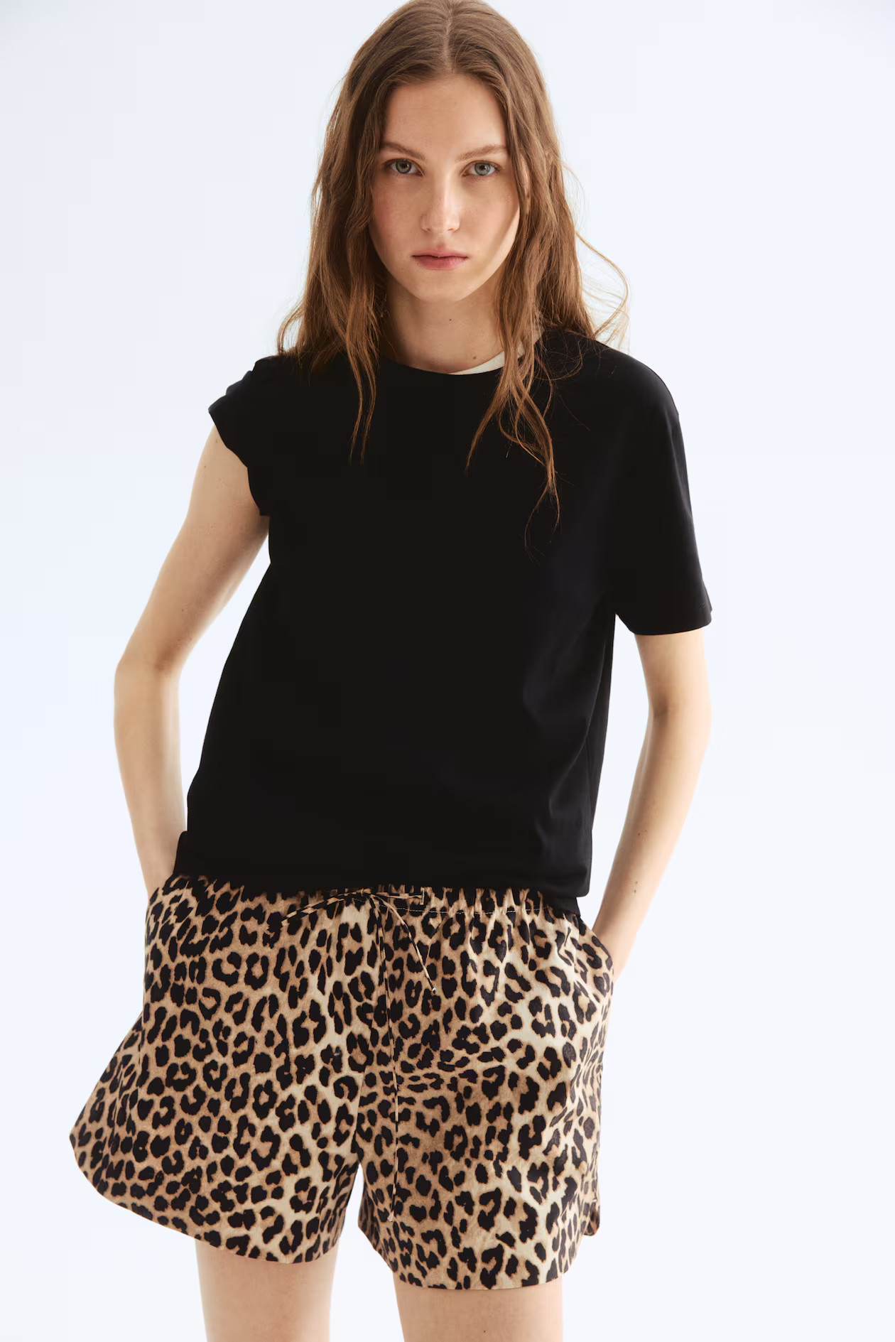 Cotton Shorts with Drawstring | H&M (US + CA)