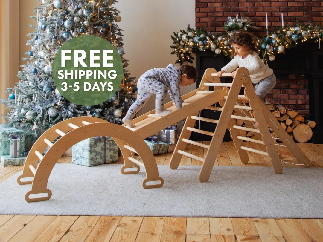 Gifts for Kids Christmas Gifts for Boys Gifts for Girls Baby Toys Kids Furniture Montessori Climb... | Etsy (US)