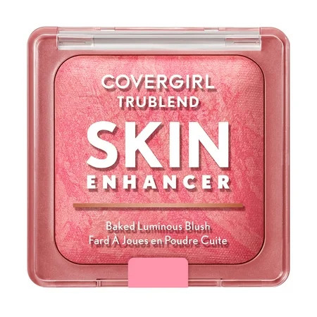 COVERGIRL TruBlend Skin Enhancer Baked Luminous Blush, 400 Please Please Pink, 0.28oz | Walmart (US)