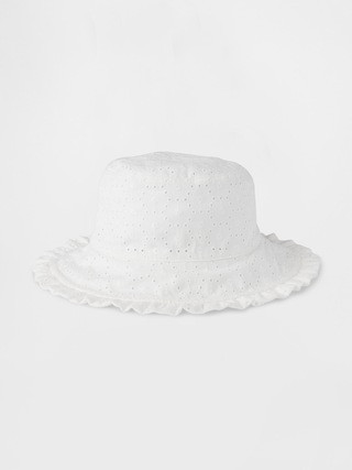 Baby & Toddler Eyelet Bucket Hat | Gap (US)