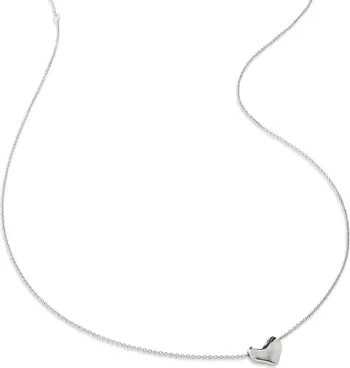 Monica Vinader Heart Charm Necklace | Nordstrom | Nordstrom