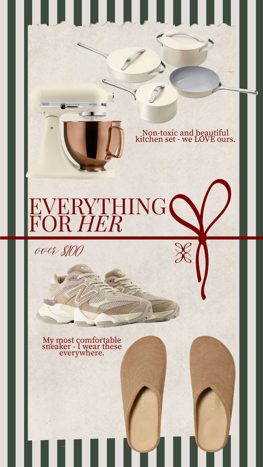 everything for her over $100 - gift guide for her 

#LTKHoliday #LTKShoeCrush #LTKGiftGuide