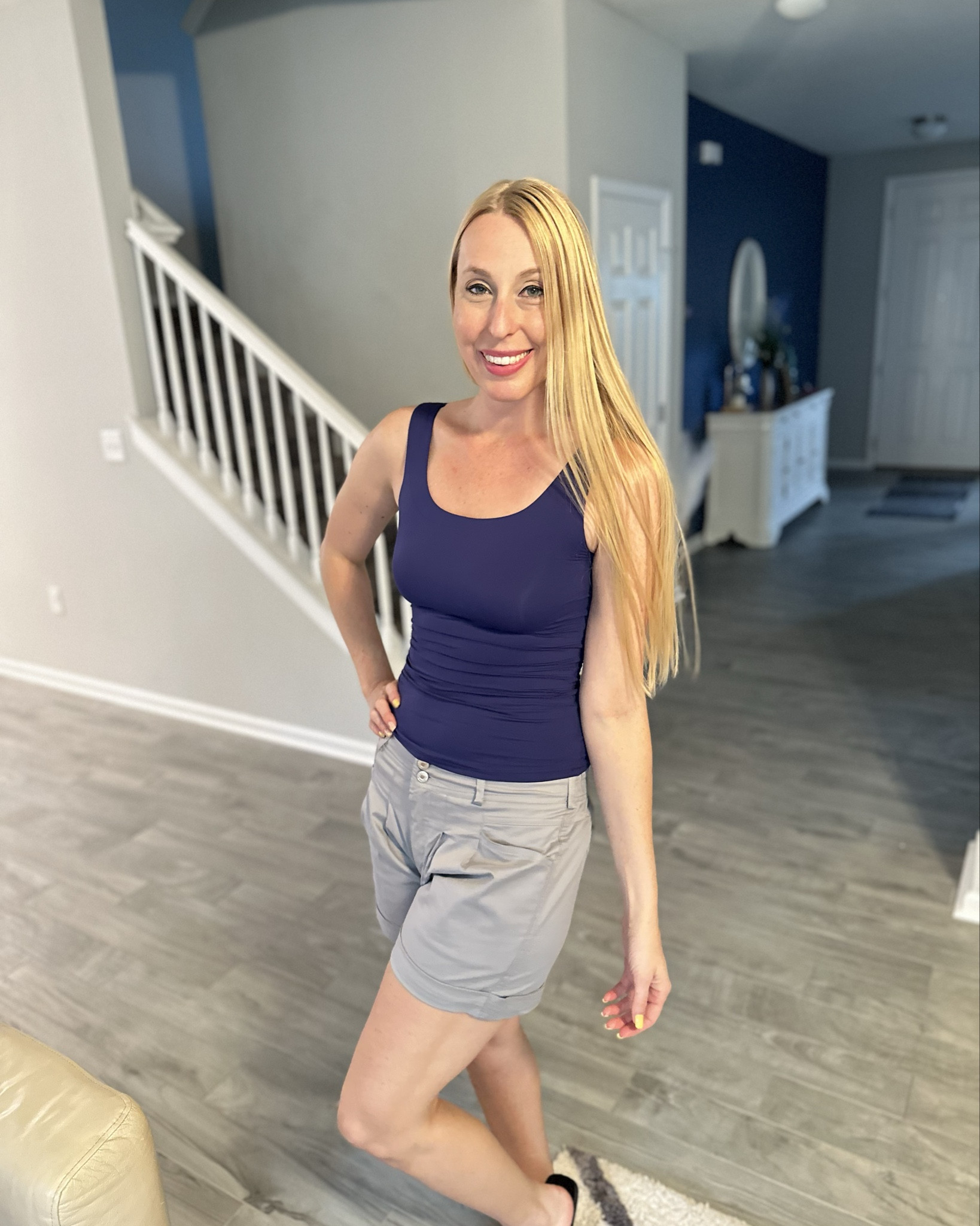 Super soft tank and comfortable shorts
💞 wearing size small in both and both have good stretch

#LTKStyleTip #LTKFindsUnder50 #LTKVideo