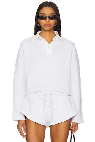 Port de Bras Sofia Sweater in Grey from Revolve.com | Revolve Clothing (Global)