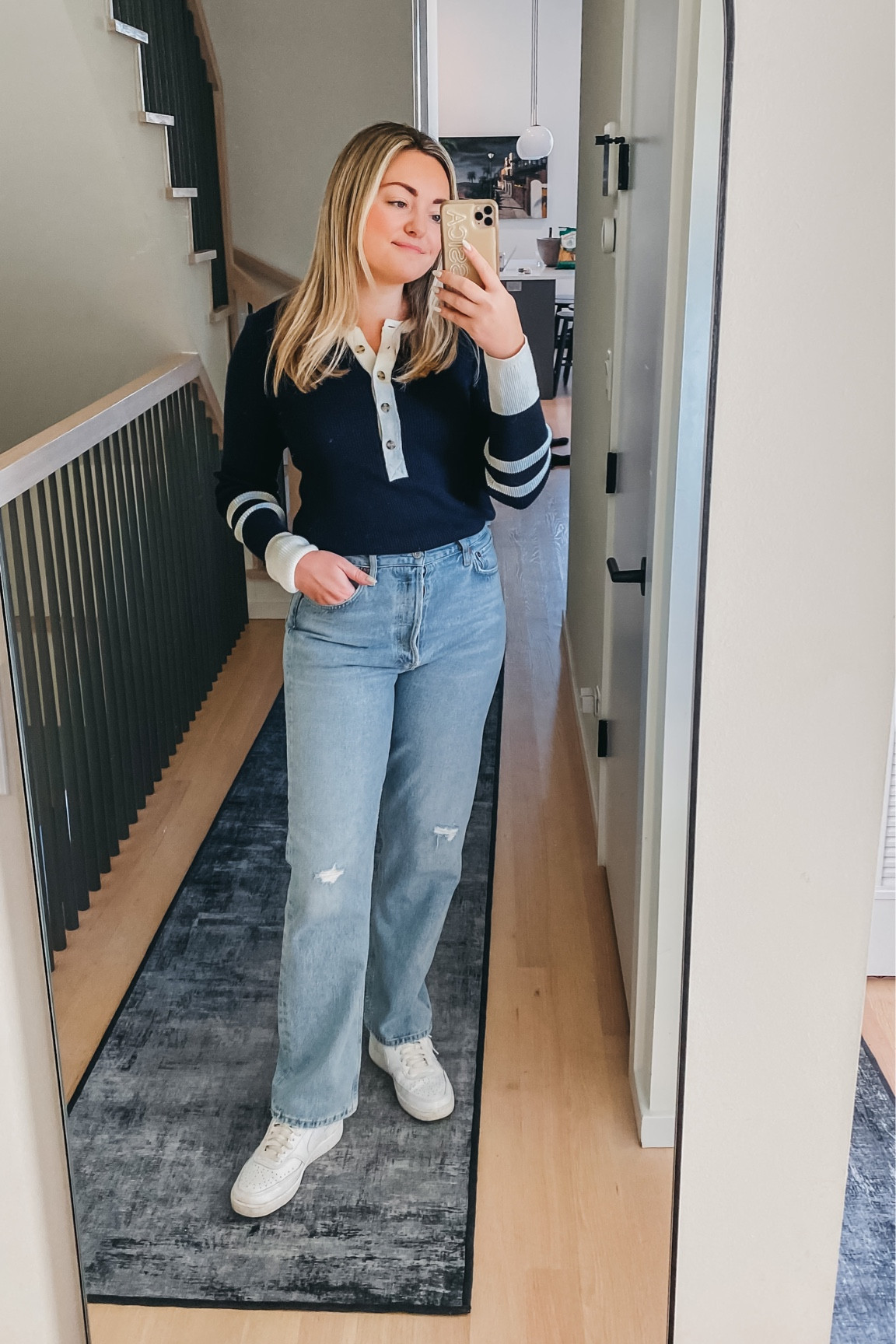 Just got this Faherty top on sale! It has a touch of cashmere so it’s extra soft. I’m in the Medium. 

Also linking my favorite ‘cool girl’ sneaker — only $75. Runs slightly big, I went down a half size. 

#LTKsalealert #LTKshoecrush #LTKunder100