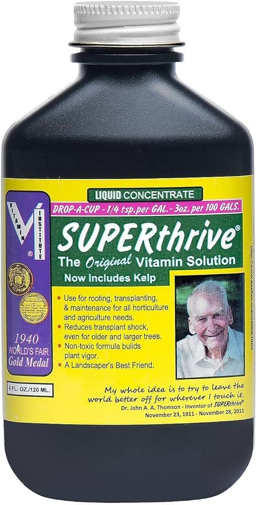 SUPERthrive The Original Vitamin Solution - Liquid Concentrate, May Add to Any Fertilizing Progra... | Amazon (US)