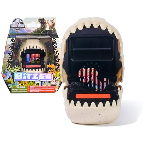 BITZEE, Jurassic World Interactive Dinosaur Toy with 25 Dinosaurs Inside, Great for Easter Gifts, Digital Pet Reacts to Touch, Pods Connect & Interact | Amazon (US)