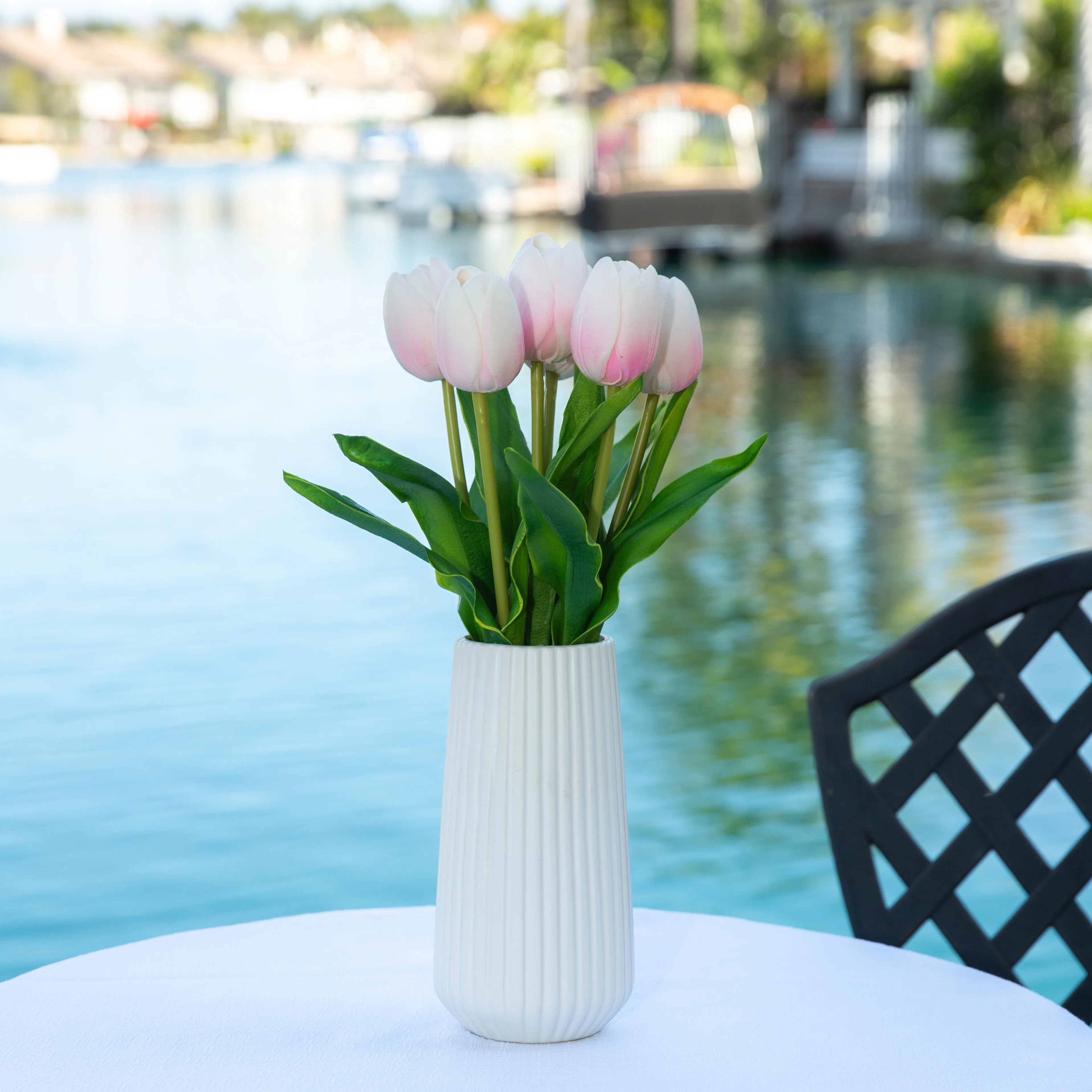 Andover Mills™ Baby & Kids Tulips Centerpiece in Vase | Wayfair | Wayfair North America