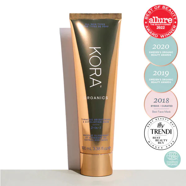 Turmeric Brightening & Exfoliating Mask | Kora Organics (US)