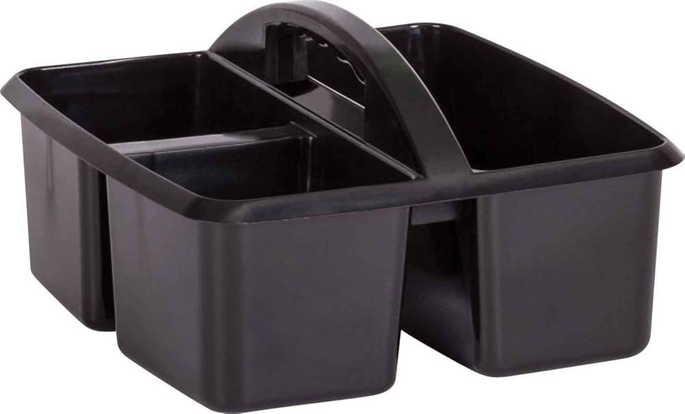 Teacher Created Resources Black Plastic Storage Caddy, 1 Count (Pack of 1) | Amazon (US)