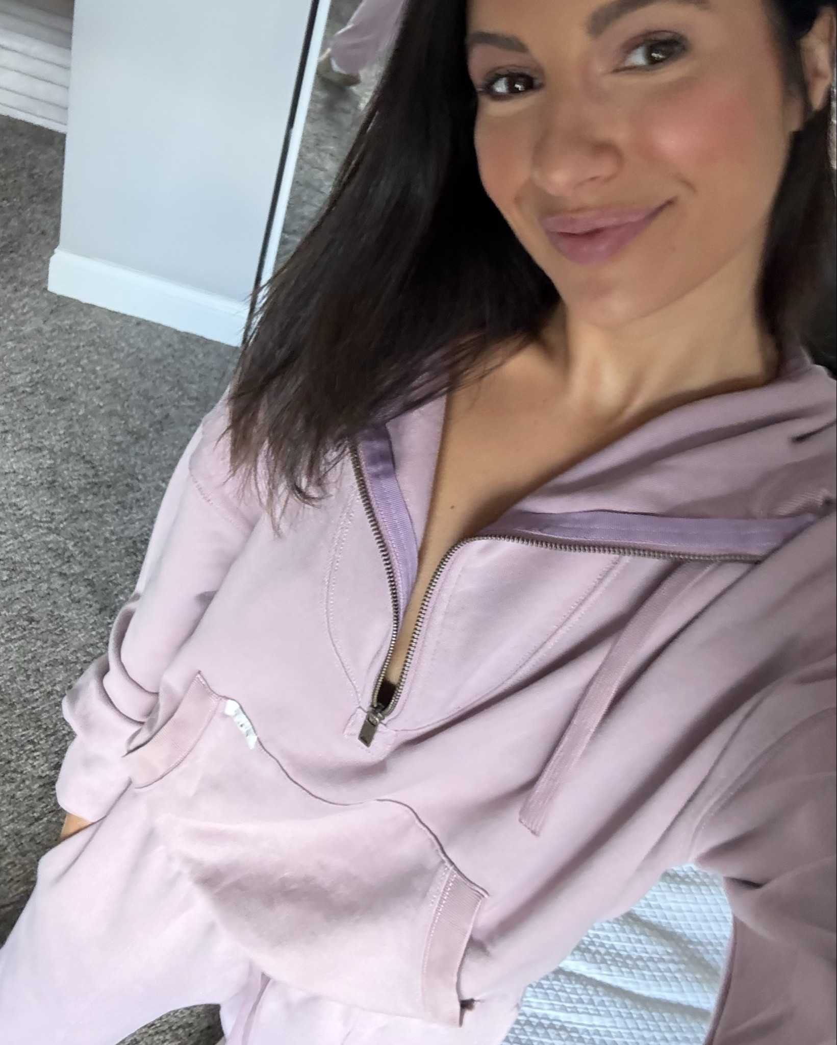 living in this cozy two piece set for the rest of the year. so comfy, a perfect work from home outfit, comfiest outfit for lounging around the house, for out and about, or even for travel wear. 

i upsized and im wearing a size medium for reference.

also perfect gift for a friend. i got this in every color. & livinnnnng in it until further notice. 

#loungewear 

#LTKSeasonal #LTKTravel #LTKGiftGuide