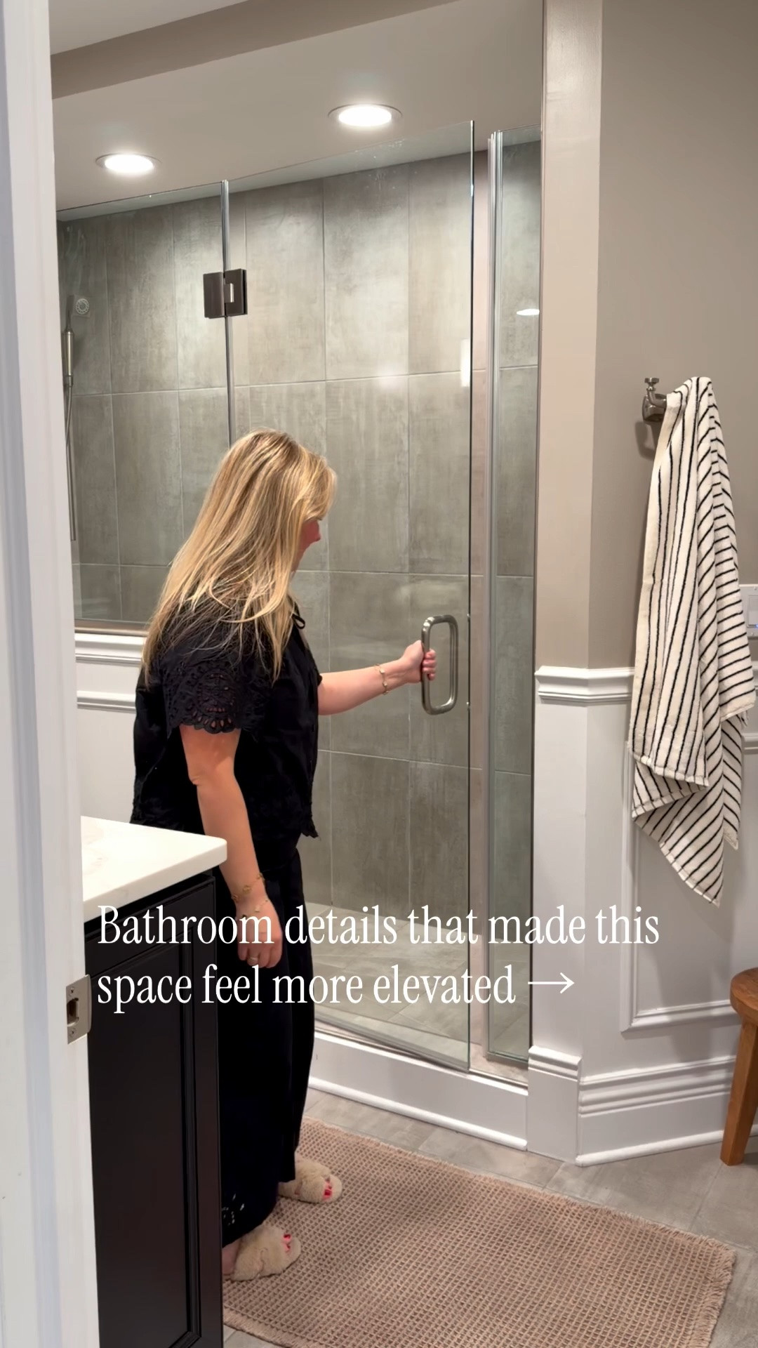 Proof that bathrooms don’t need a renovation… sometimes they just need better details 🤍

#LTKHome