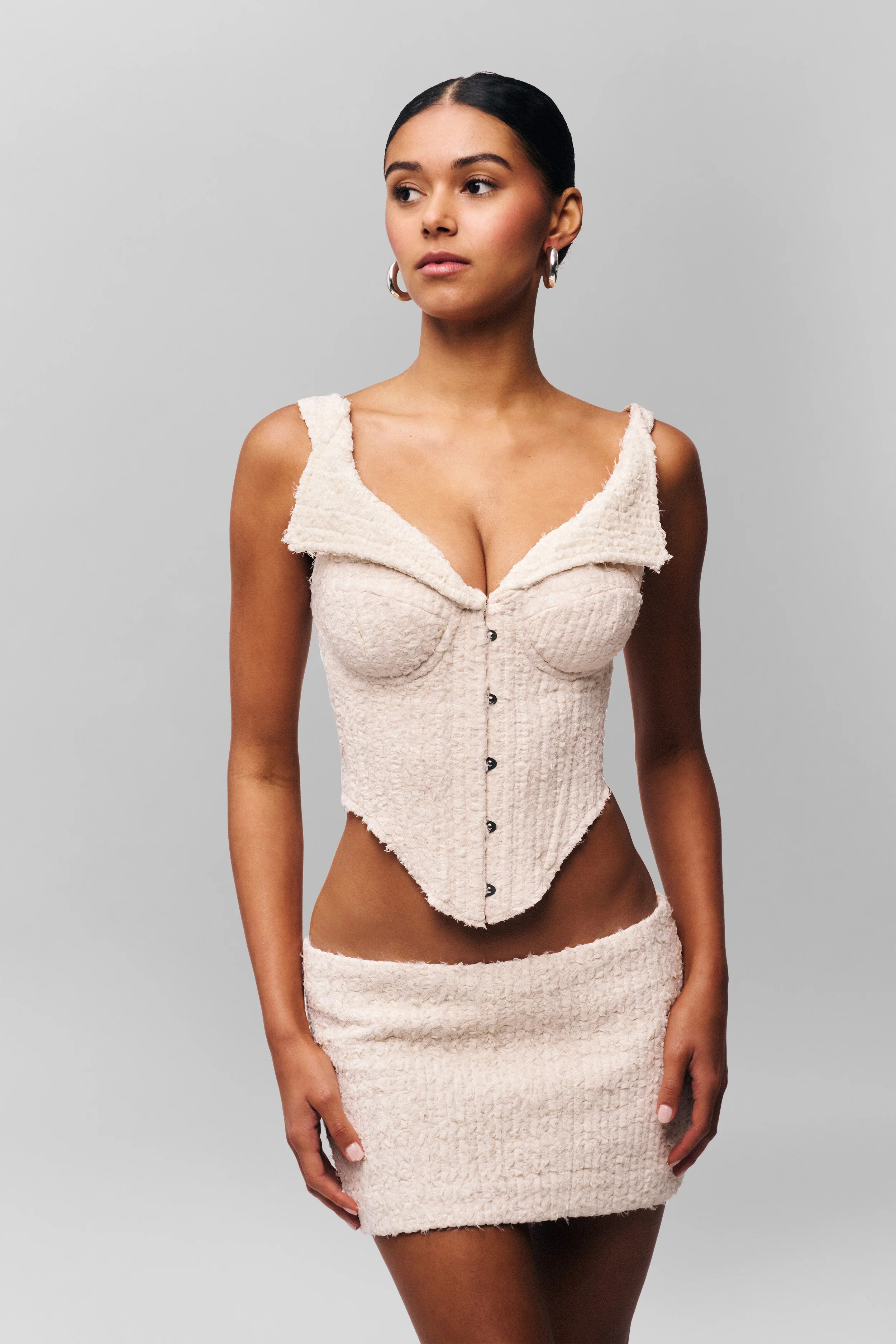 Chamonix Chiffon Corset | Danielle Guizio NY