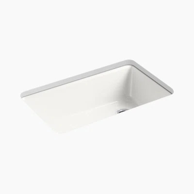Riverby 33" x 22" x 9-5/8" Under-Mount Single-Bowl Kitchen Sink with Accessories | Wayfair North America