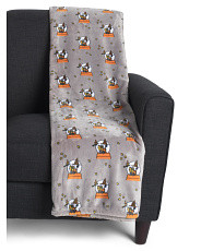 Peanuts Snoopy And Woodstock Throw | Marshalls