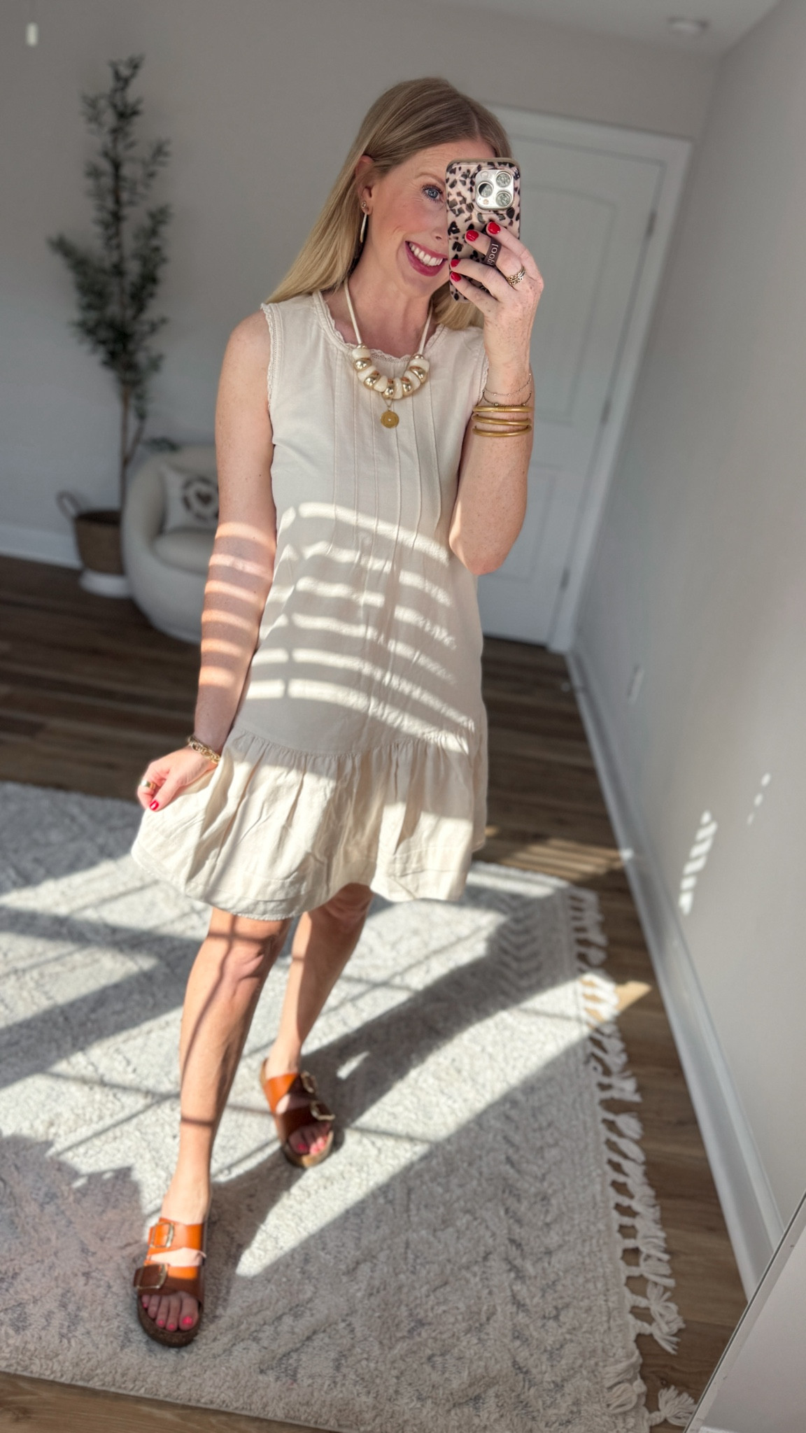 Weekend Walmart Wins try-on
Linen mini dress- small 

#LTKootd #LTKmomlife #LTKWorkwear