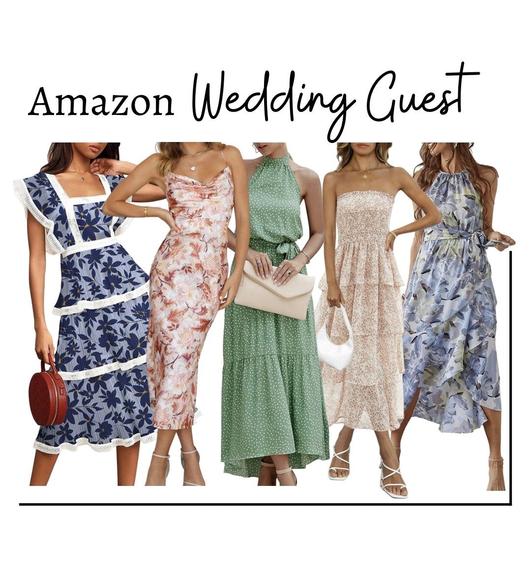 Wedding guest dresses // garden party | Amazon (US)