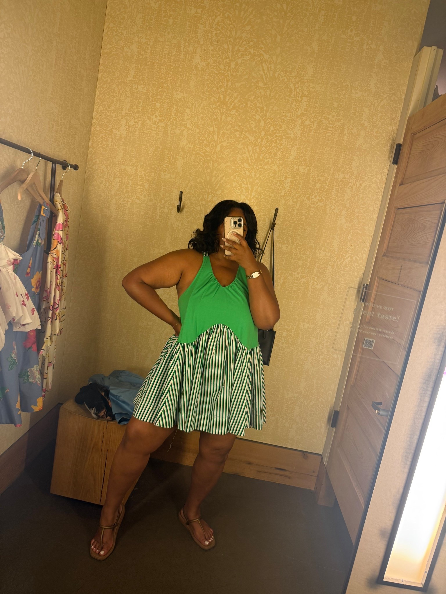 Super cute and flirty dress but it does require a bra and I’m not a huge fan because it will show  

#LTKFindsUnder100 #LTKMidsize #LTKActive