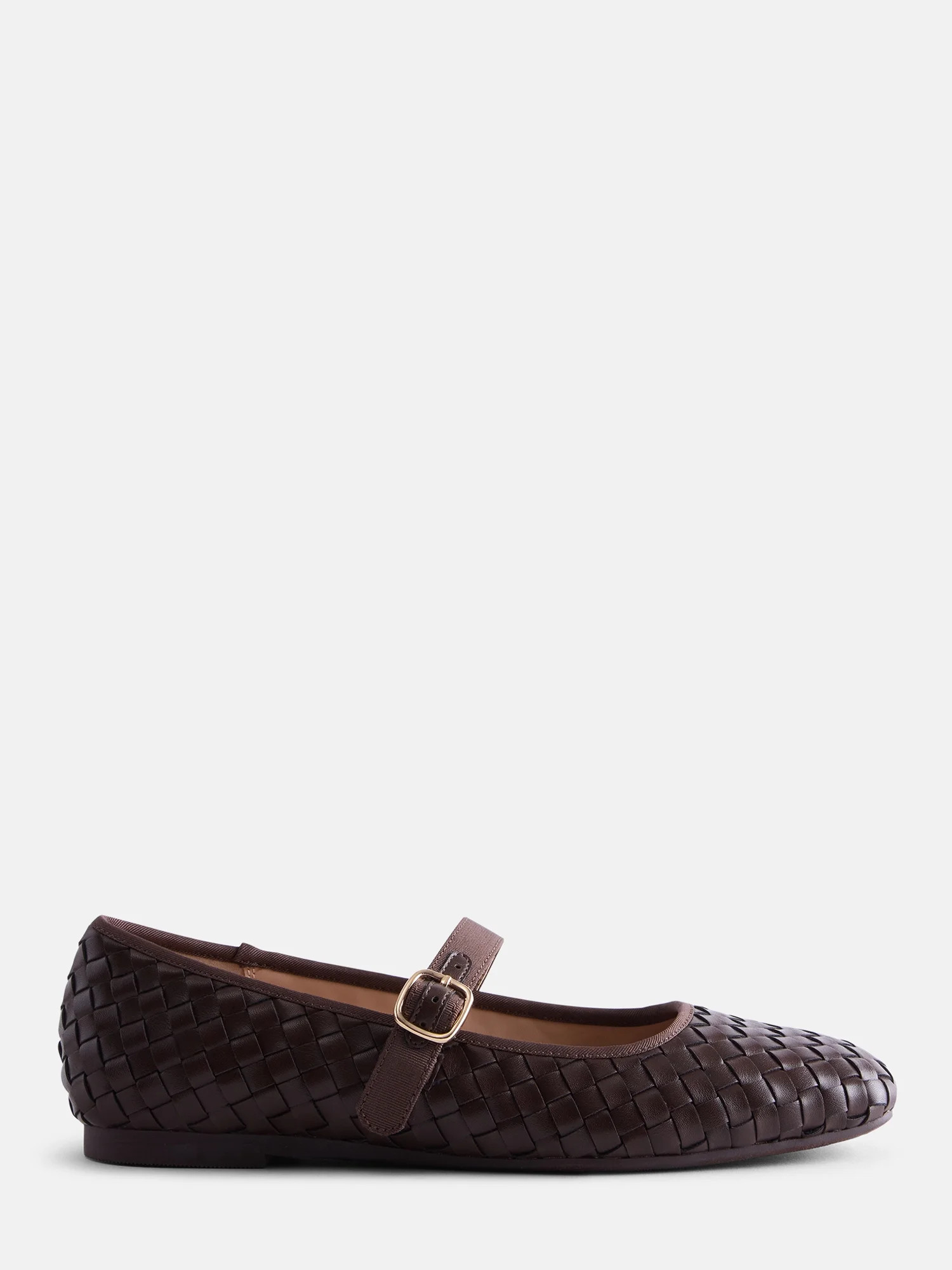 Scenario Women's Woven Mary Jane Flats | Walmart (US)