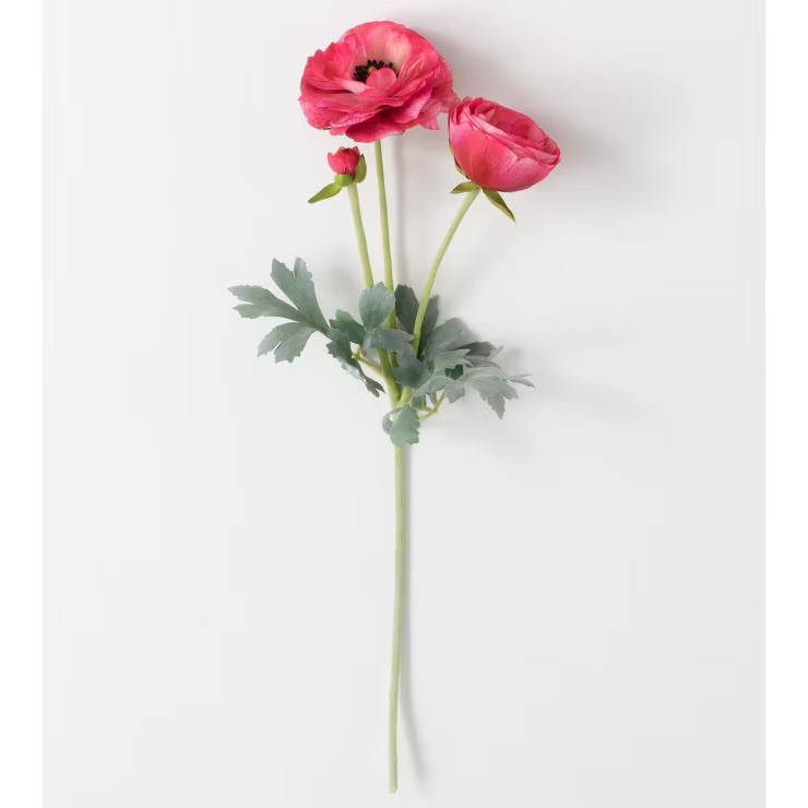 Sullivans Artificial Garden Ranunculus Stem 21.5"H | Target