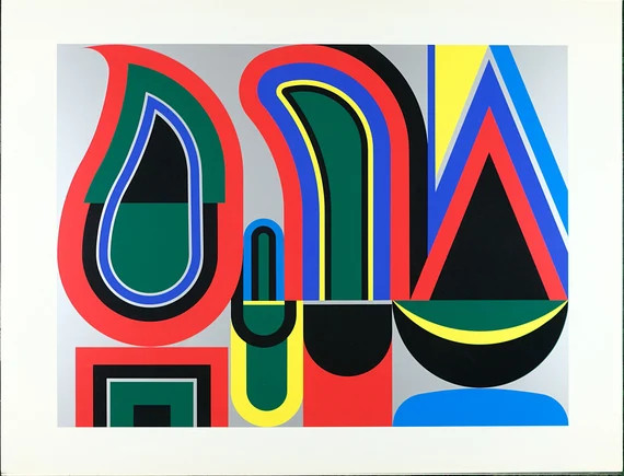 Vintage Silkscreen France Artist Signed Numberd Editions - Etsy | Etsy (US)