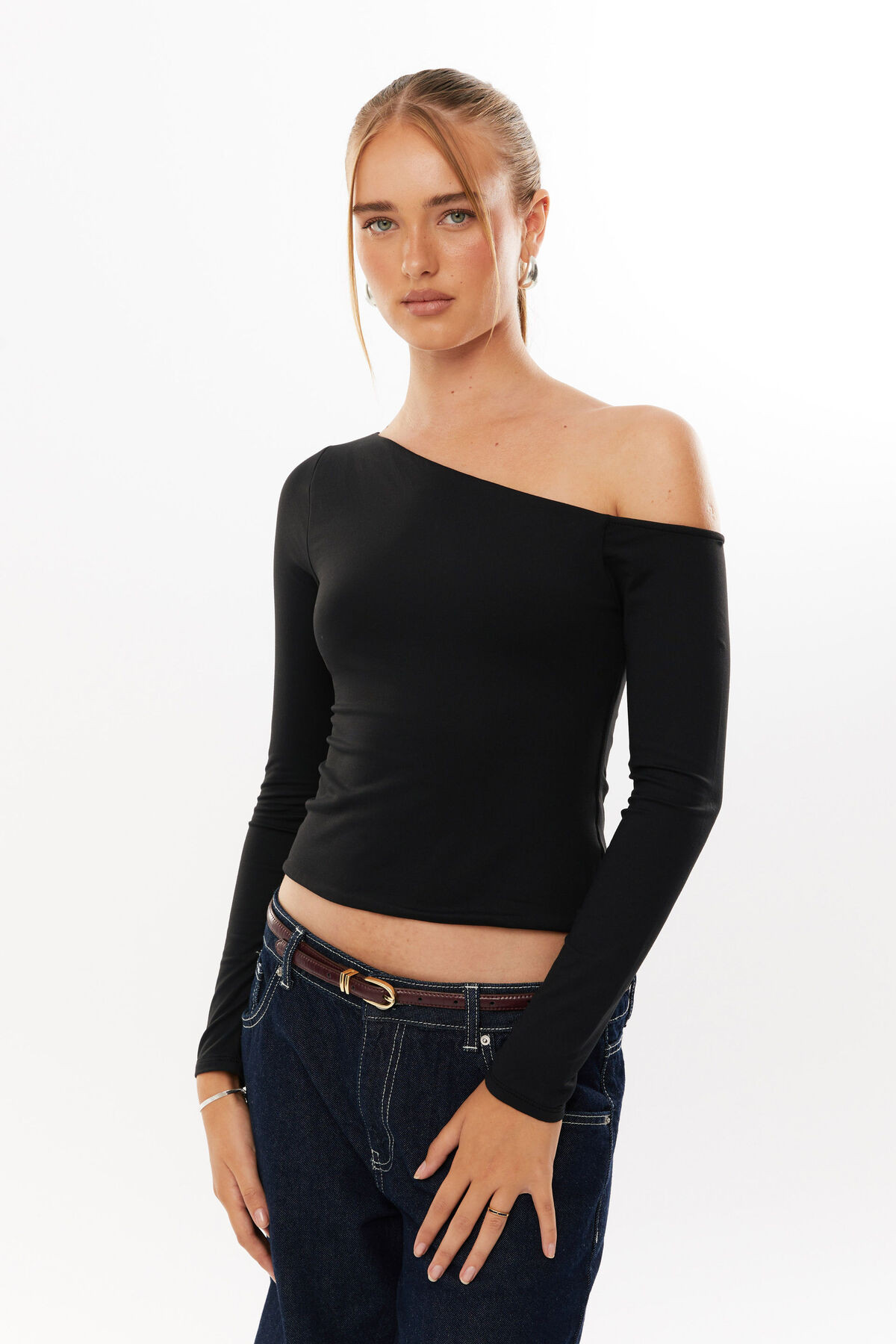 Super Smooth Cara Off The Shoulder Top | Supre (AU & NZ)