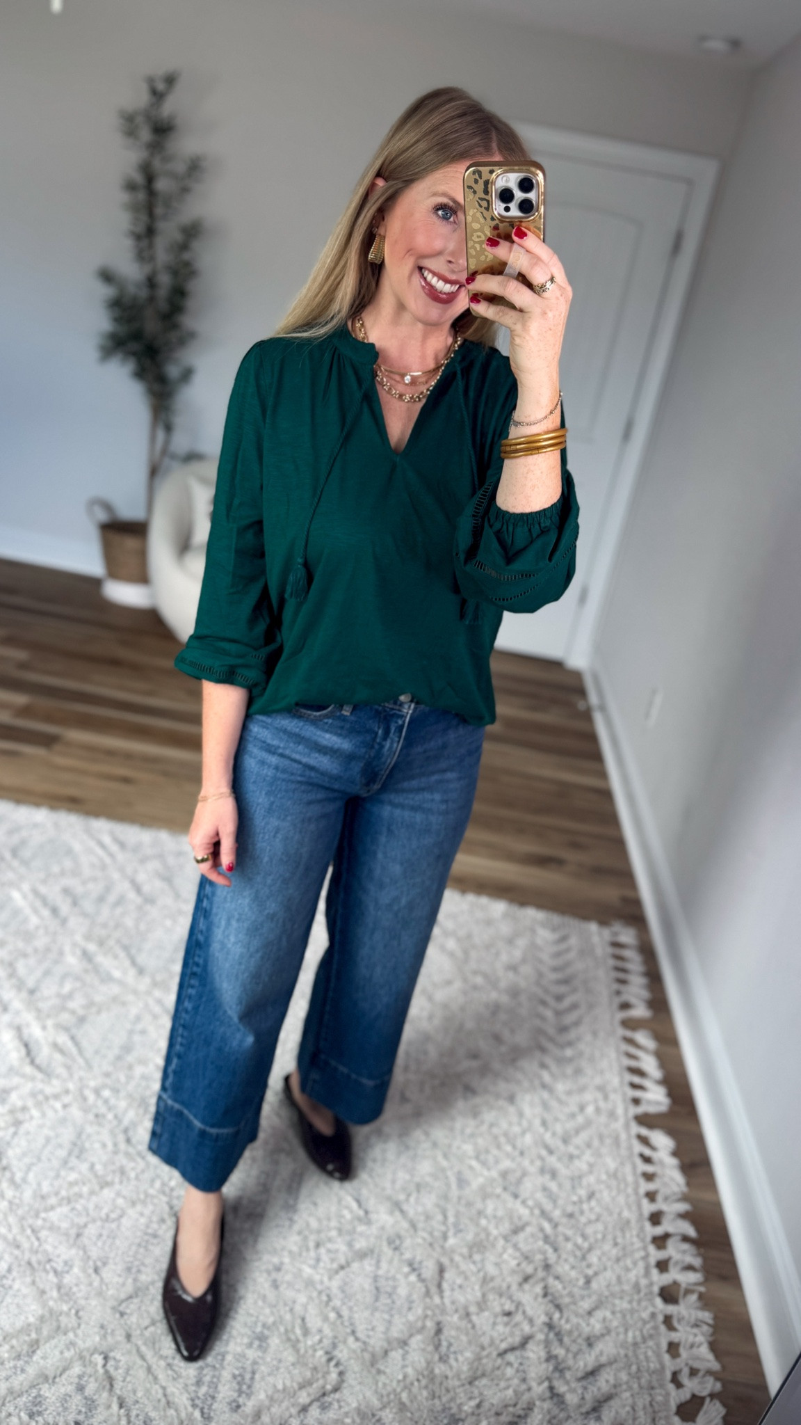 Weekend Walmart Wins try-on
Long sleeve top- small
Cropped jeans- 6

#LTKootd