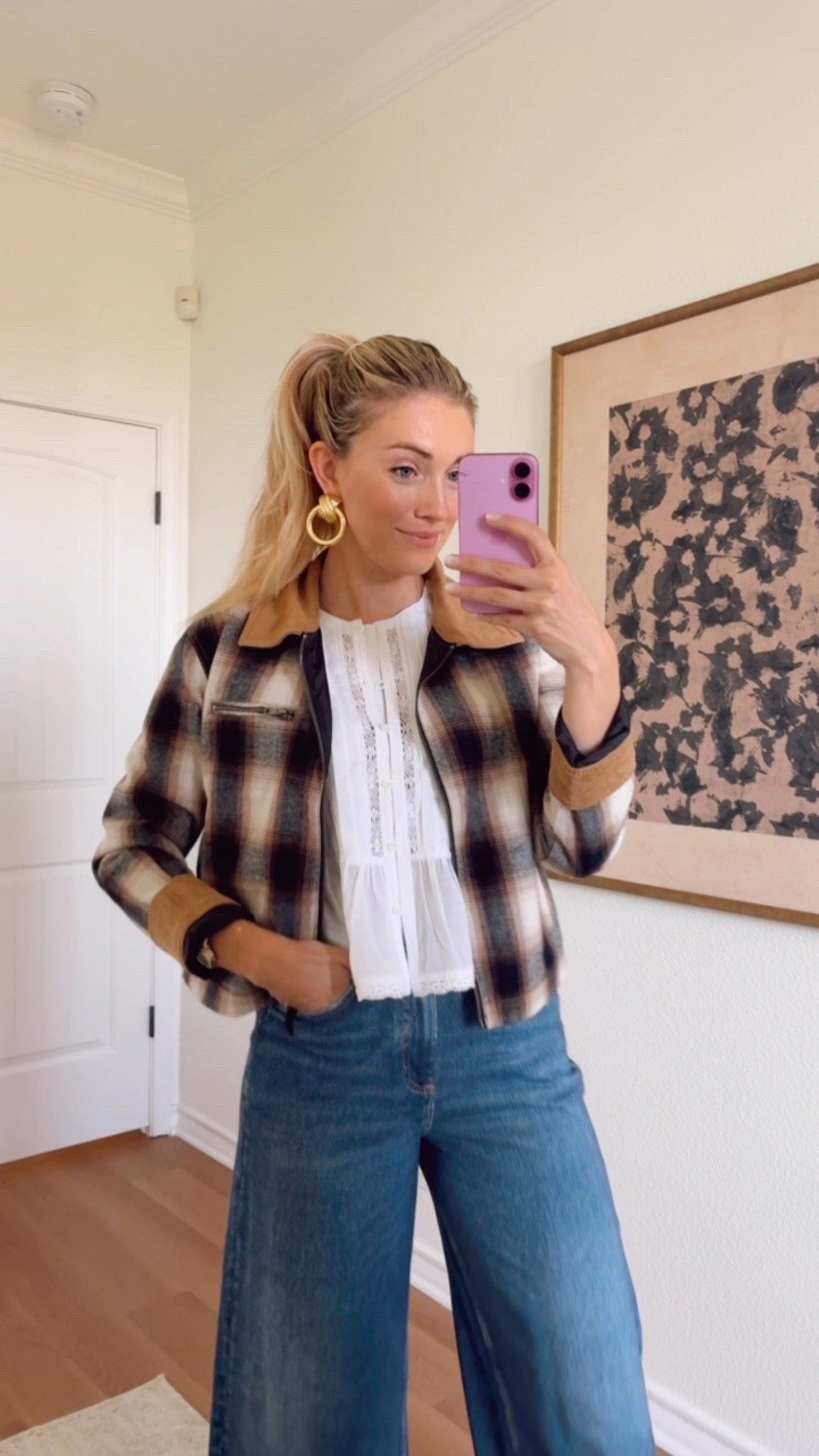 Casual fall outfit. Barn jacket. 

#LTKStyleTip #LTKSeasonal