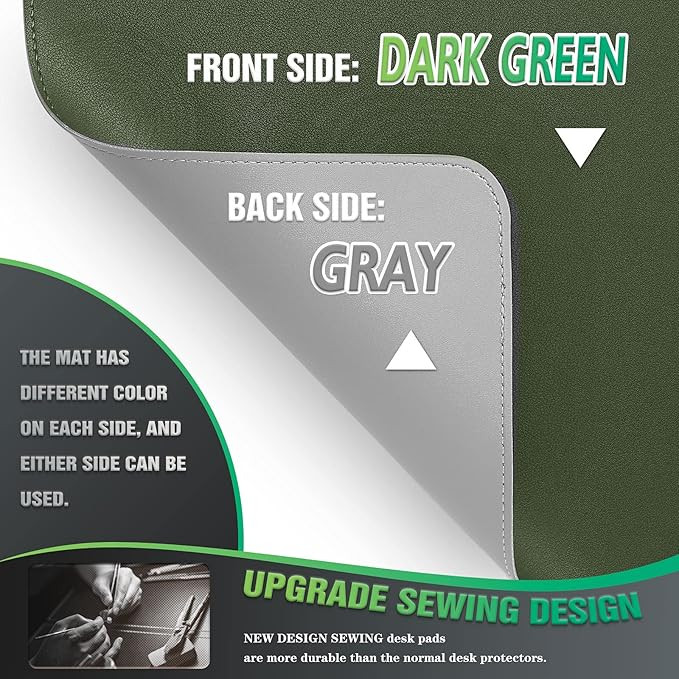 Knodel Desk Mat, Dual-Sided Office Desk Pad, Mouse Pad, Waterproof Desk Mat for Desktop, Desk Pad... | Amazon (US)