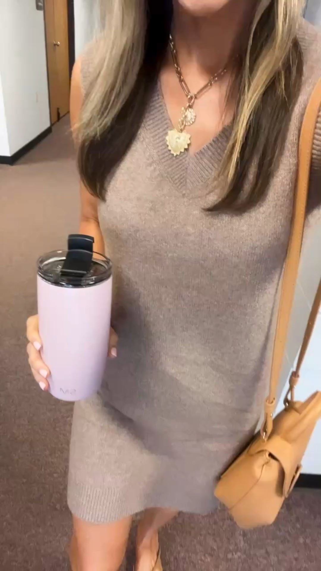 Today’s church outfit of the day! This dress is perfect for transitioning to early fall!! It’s adorable now worn with sandals & it will look great layered with a long sleeve white top under & boots 👢 
I’m wearing xs petite 

#LTKFindsUnder50 #LTKStyleTip #LTKPetite