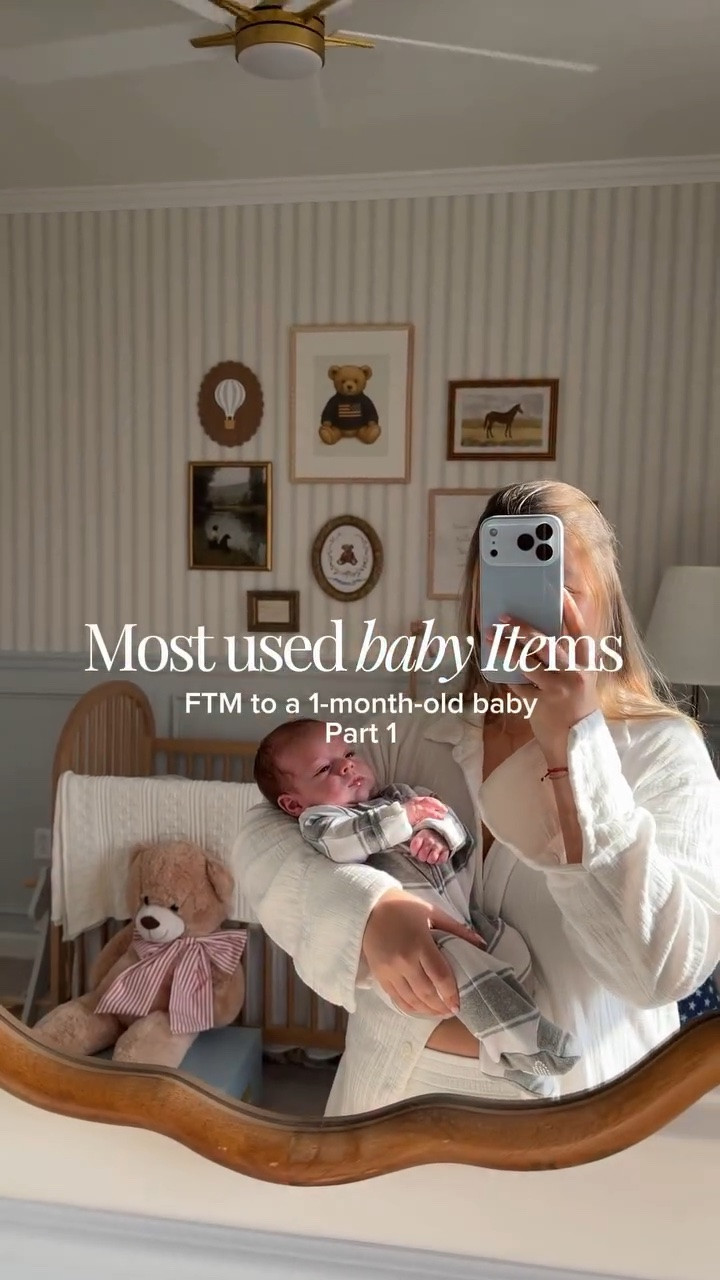Sharing some of my favorite baby finds as a first-time mom to a one-month-old. 🤍

These are a few things we’ve absolutely loved so far. I’ll definitely be sharing more of our favorites (and maybe some things I’d skip too).

Everything is linked in my LTK and Amazon Storefront. ✨ #motherhood #newborn #firsttimemom #mostusedbabyitems #babymusthaves