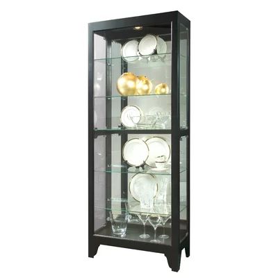 Napier Lighted Curio Cabinet | Wayfair North America