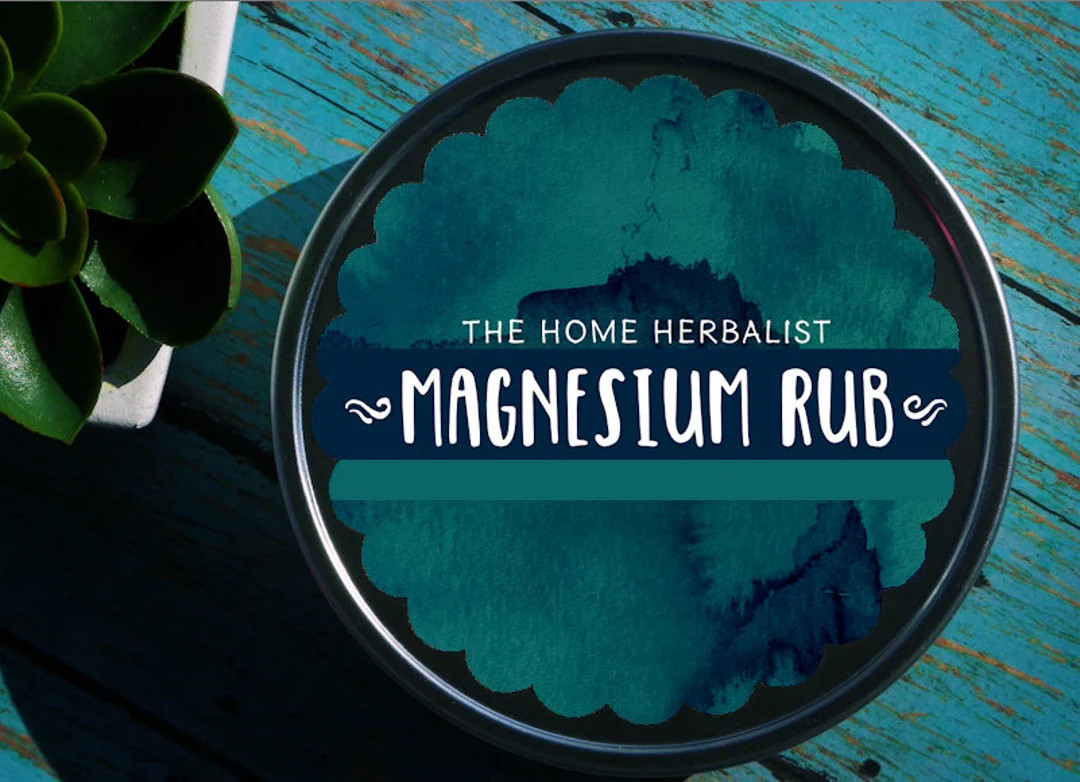 Magnesium Rub /// <<< - Etsy | Etsy (US)