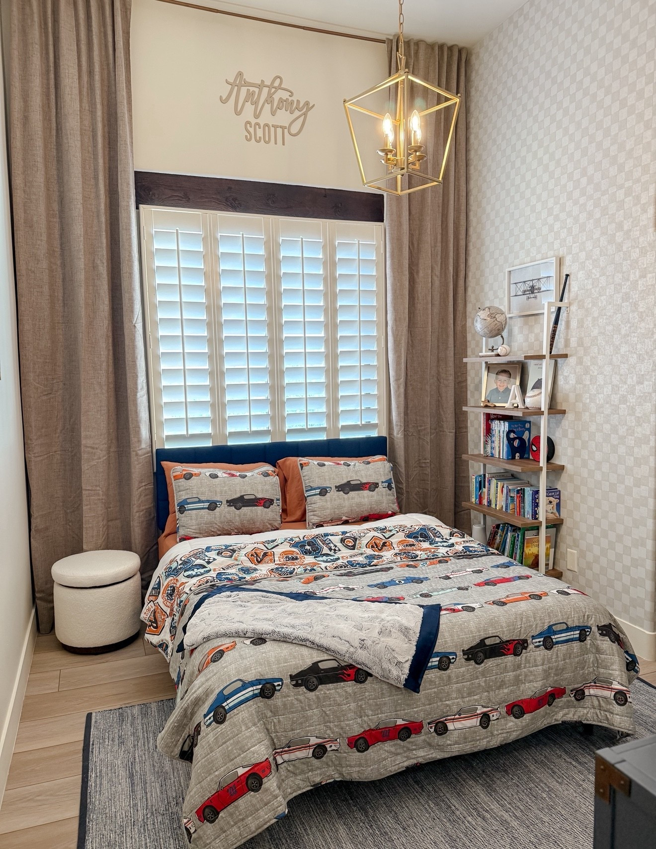 Toddlers room elevated 🚗💛🌙

#LTKFamily #LTKKids #LTKHome