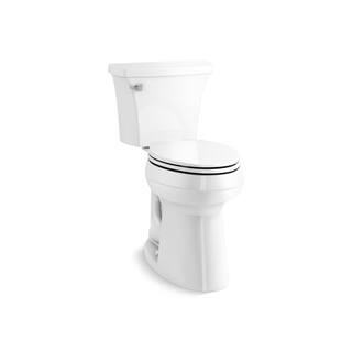 Highline Arc Extra Tall 12 in. Rough In 2-Piece 1.28 GFP Single Flush Elongated Toilet in White w... | The Home Depot